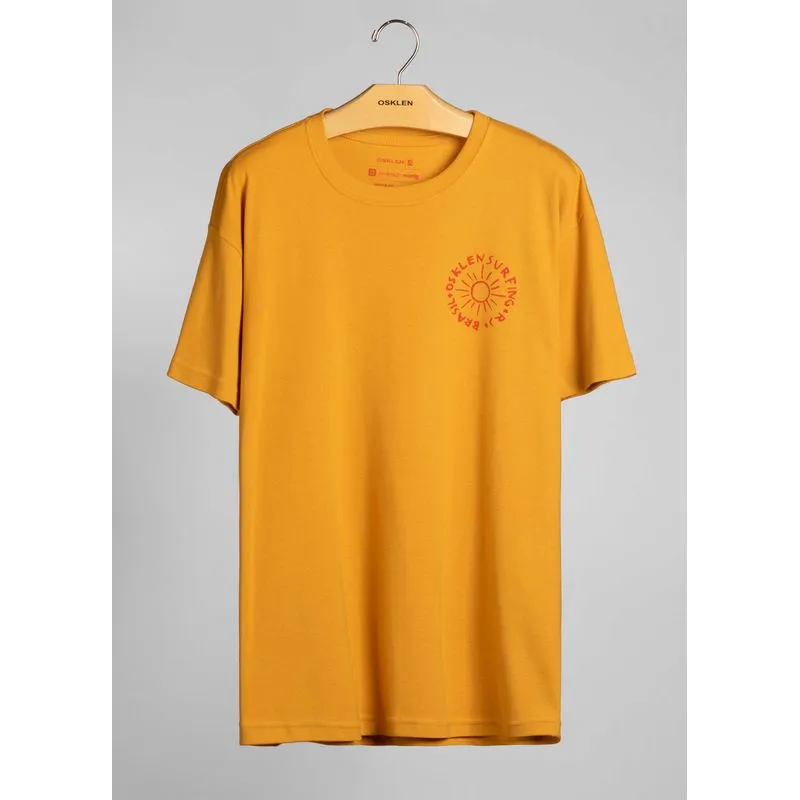 Big shirt surf sol - laranja - PP
