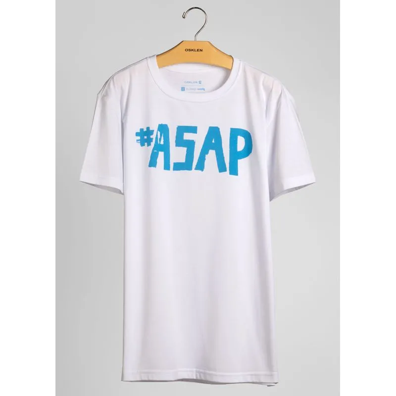 T-shirt pet asap - branco - GG