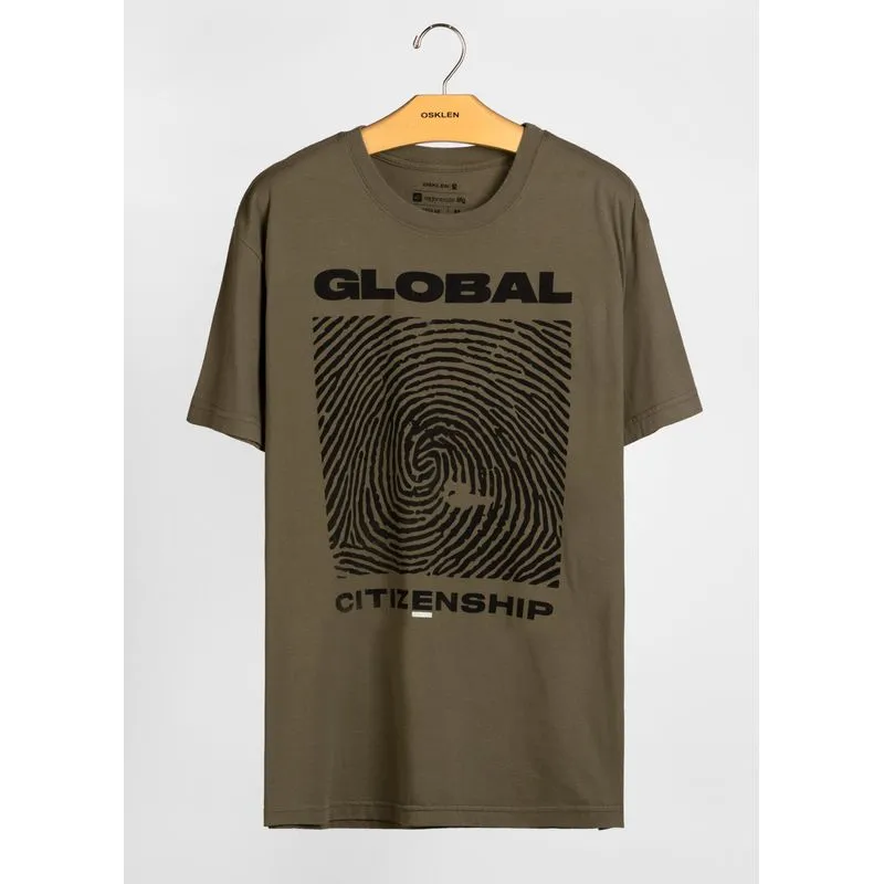 T-shirt vintage global citizenship - grama - M