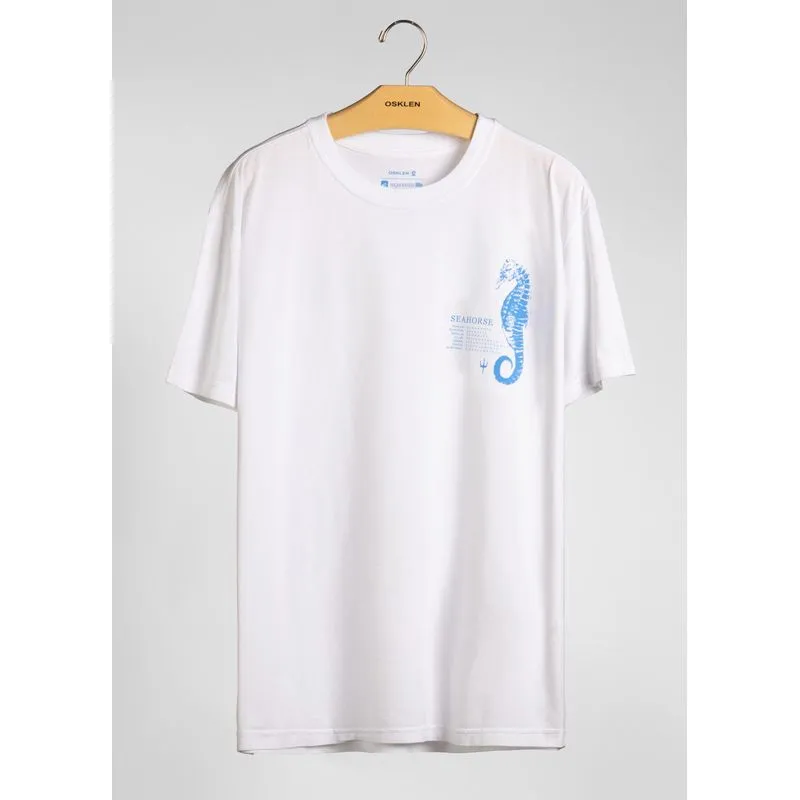 T-shirt stone cavalo marinhoxcdc - branco - G