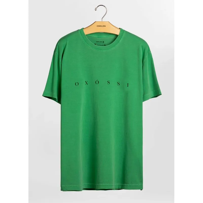 T-shirt stone oxossi - verde - G