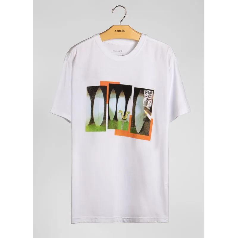 T-shirt stone shaperoom - branco - PP