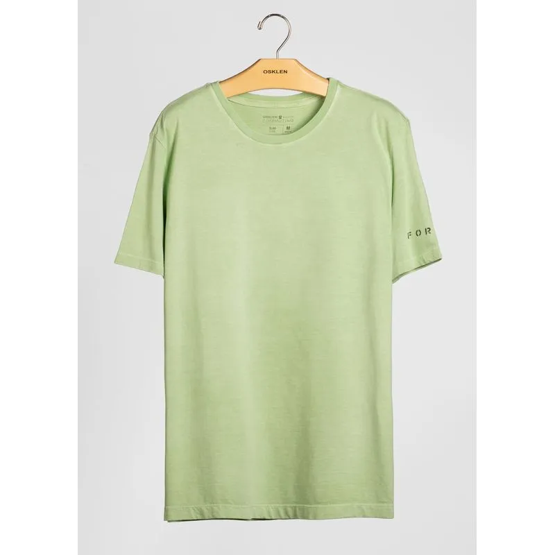 T-shirt stone eco forests sleeve - verde - GG