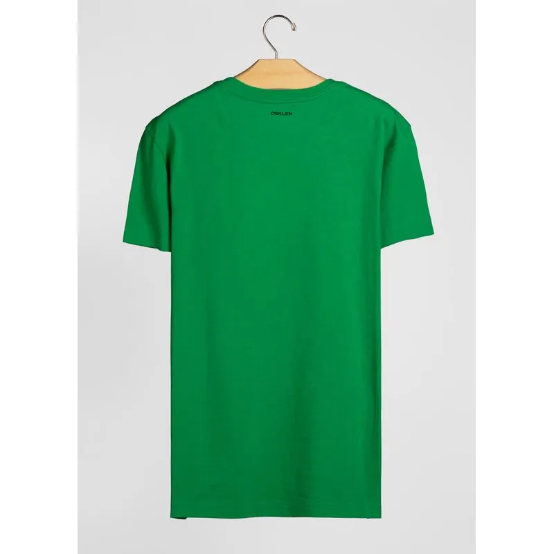 T-shirt vintage play pause stop - verde - PP