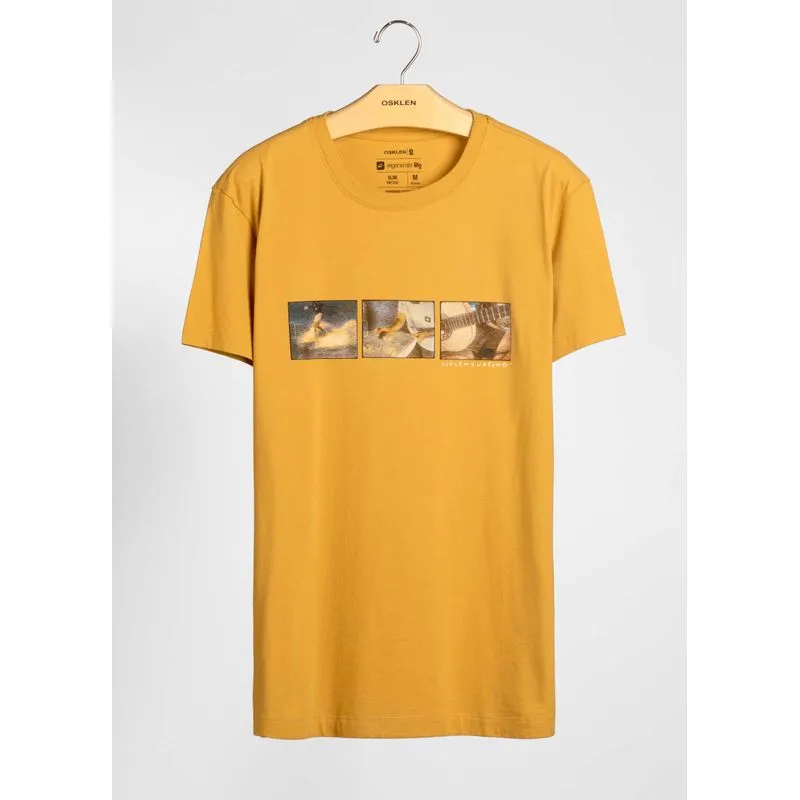 T-shirt vintage surfing analogue - laranja - GG