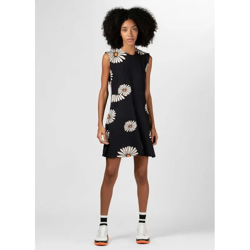 Vestido curto daisy splash - preto - P