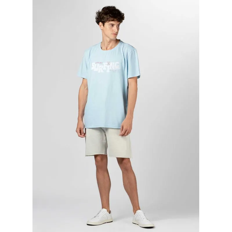 T-shirt over eco surfing fun - azul - G