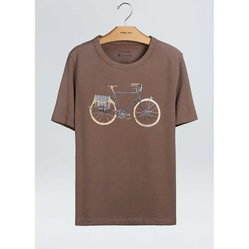 T-shirt ascari bike T-shirt fem ascari bike - marrom - P