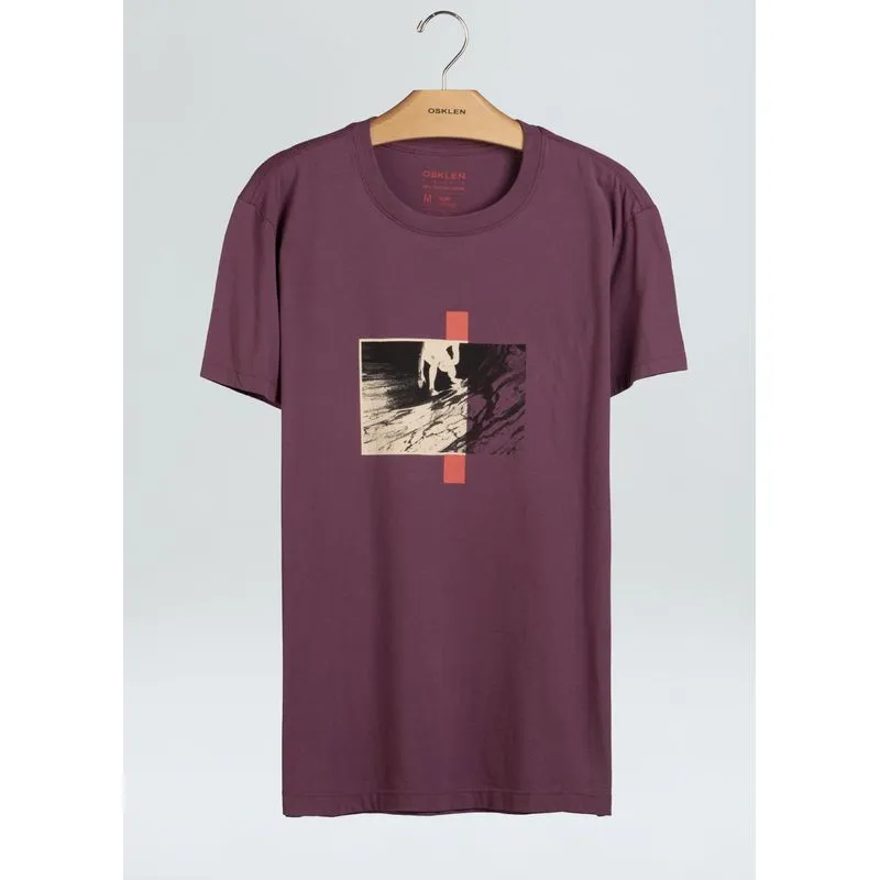 T-shirt vintage surf invert - roxo - G