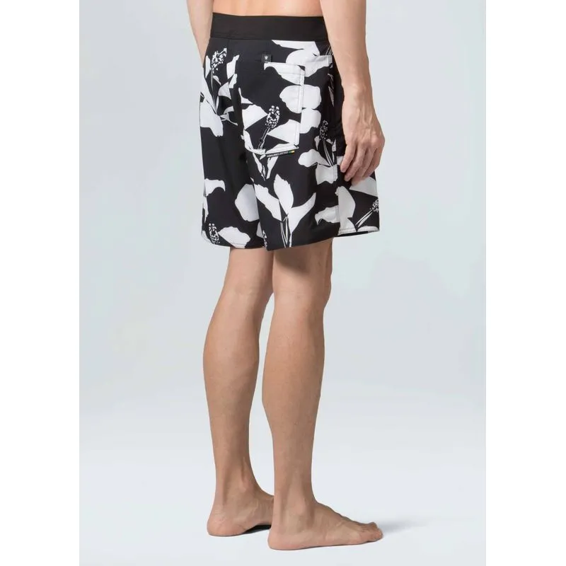 Bermuda surf oriens flowers full - preto - 36