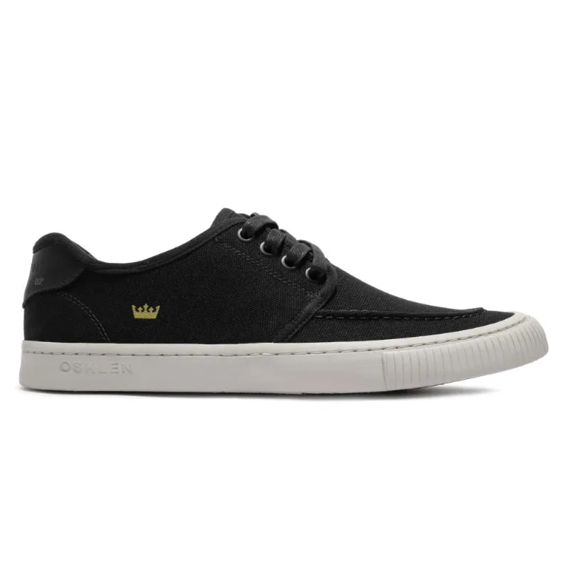 Tênis Osklen Deck Canvas Masculino 41 / Preto / Bege