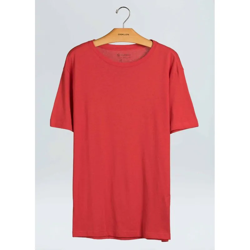T-shirt light eco colors - vermelho - M