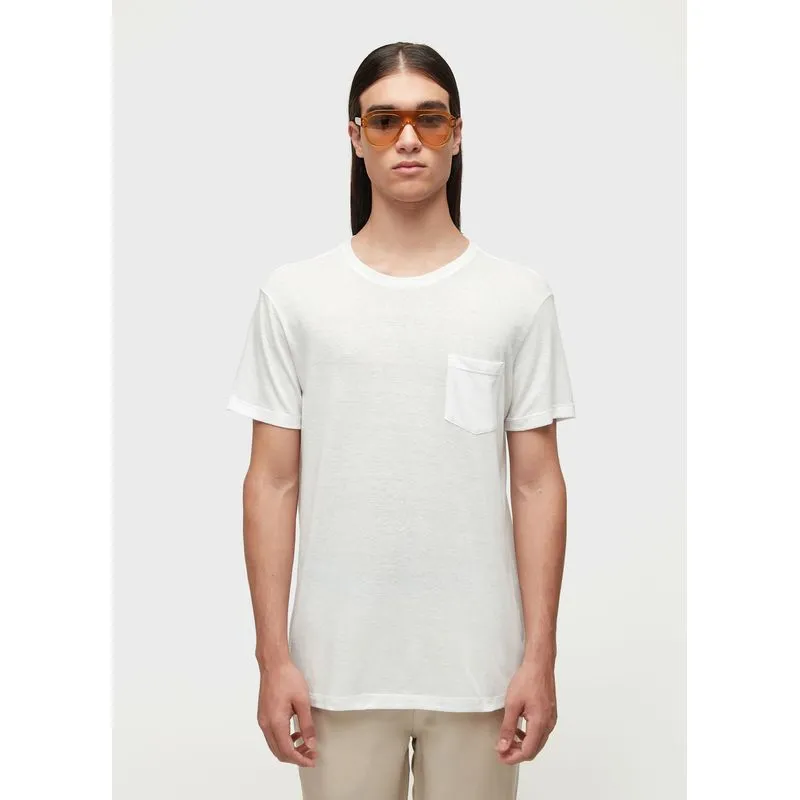 T-shirt rustic pocket e-basics ii T-shirt rustic pocket e-basics mc ii - off white - PP