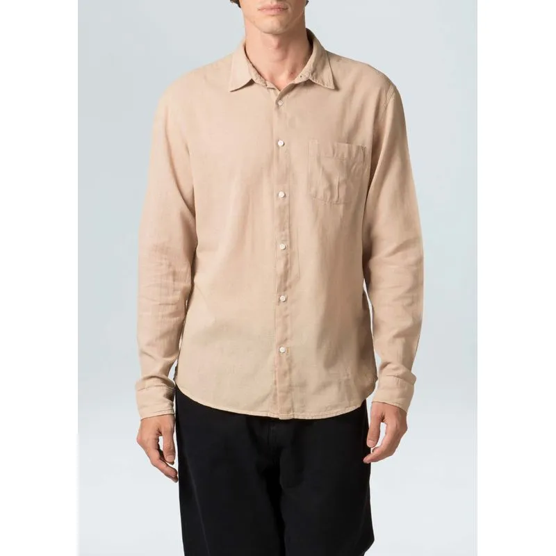 Camisa organic e-colors ml - rosa - P