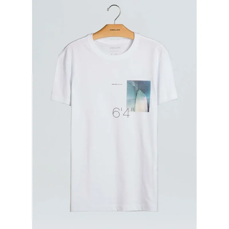 T-shirt stone foam - branco - GG