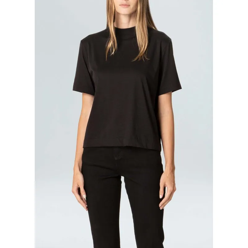 Blusa gola soft touch Blusa mc gola soft touch - preto - M