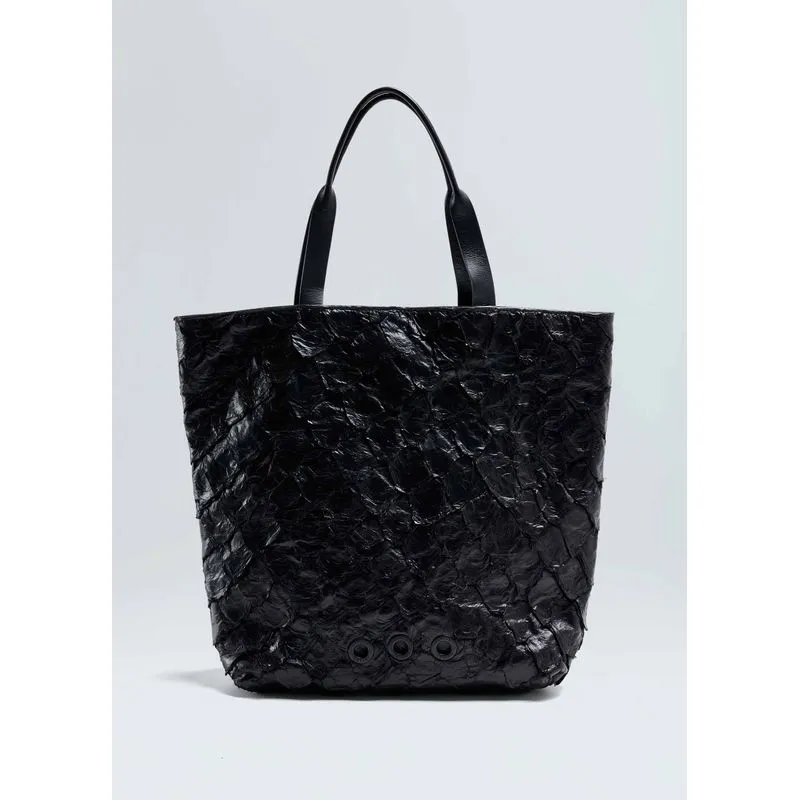 Pirarucu cabas bag - preto - UN