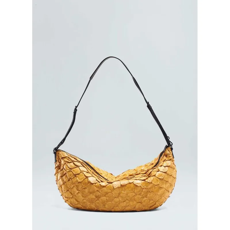 Andiroba pirarucu soft bag - amarelo - UN