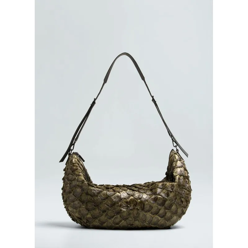 Andiroba pirarucu soft bag - verde forest - UN