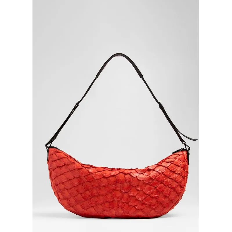Andiroba pirarucu soft bag - lilás - UN