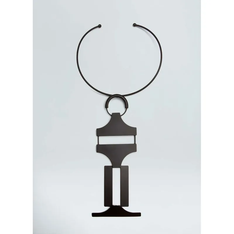 Colar obstacle black - preto - UN