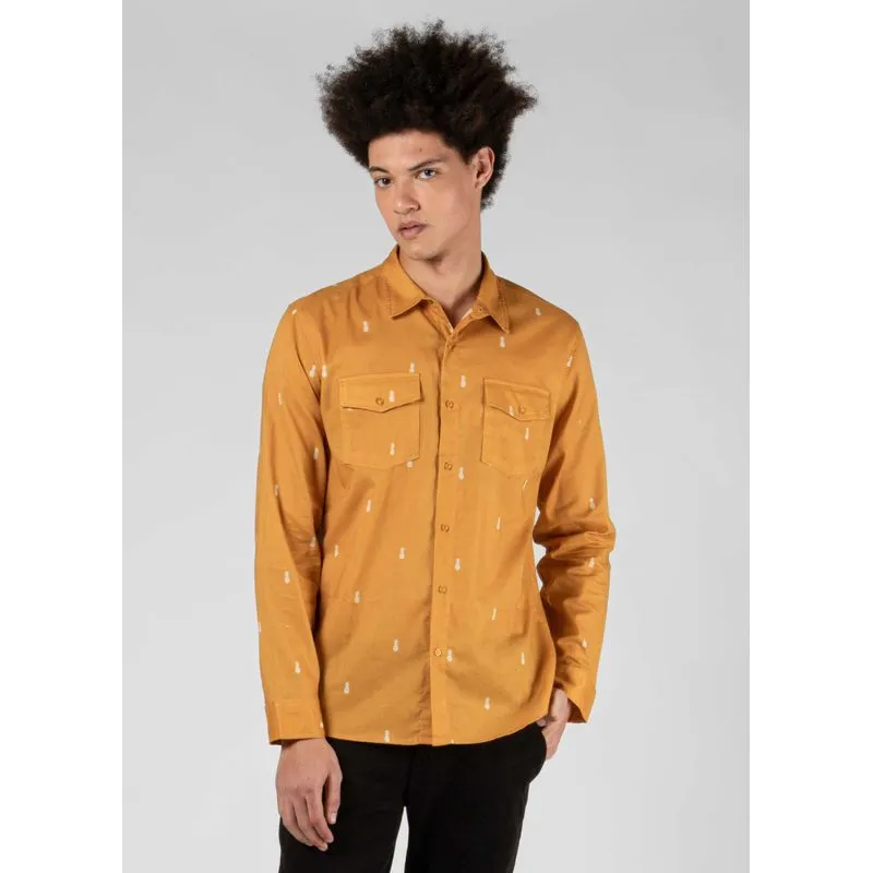Camisa abacaxi cut petit light ml - amarelo - P