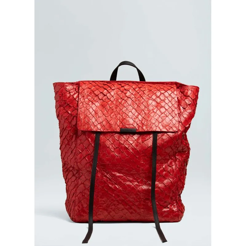 Pirarucu small backpack - vermelho - UN