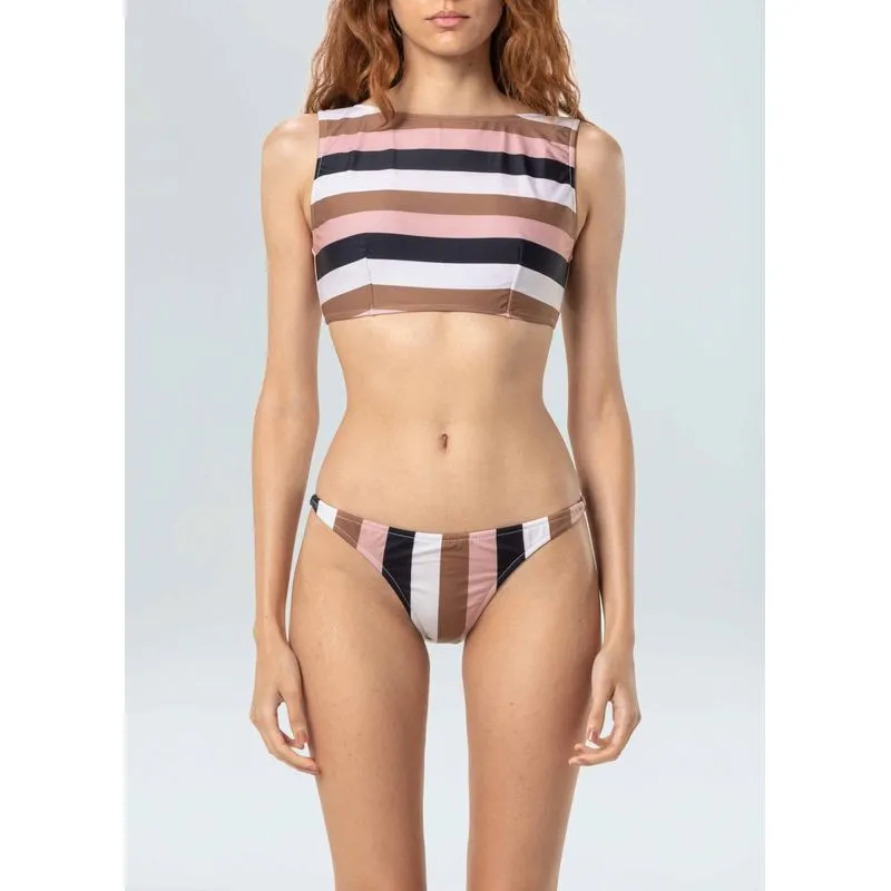 Biquíni top canoa listra oil Biquini top canoa listra oil - rosa - M