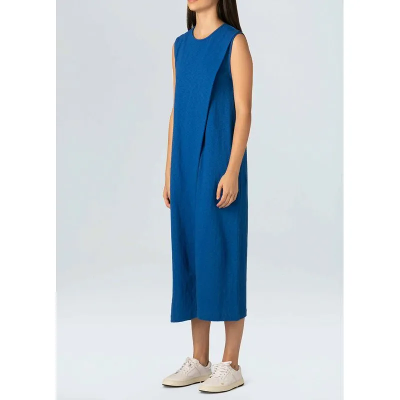 Macacão rustic transpasse loose Macacao rustic transpasse loose - azul - G