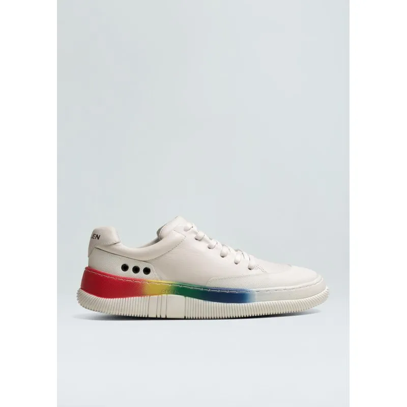 Tênis hybrid laces color stripes Tenis hybrid laces color stripes - off white - 35