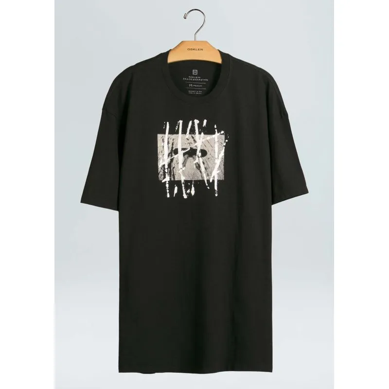 T-shirt sk8 hidden face - preto - GG