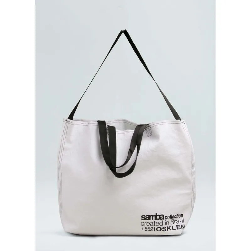 Bolsa tote lona samba - branco - UN