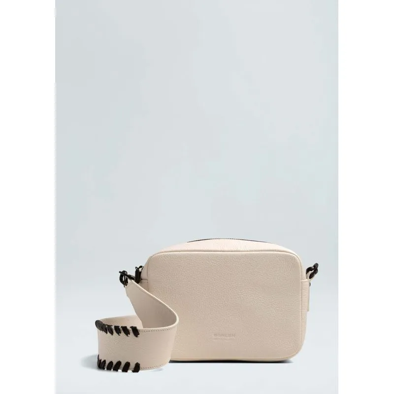 Bolsa crossbody two straps - natural - UN