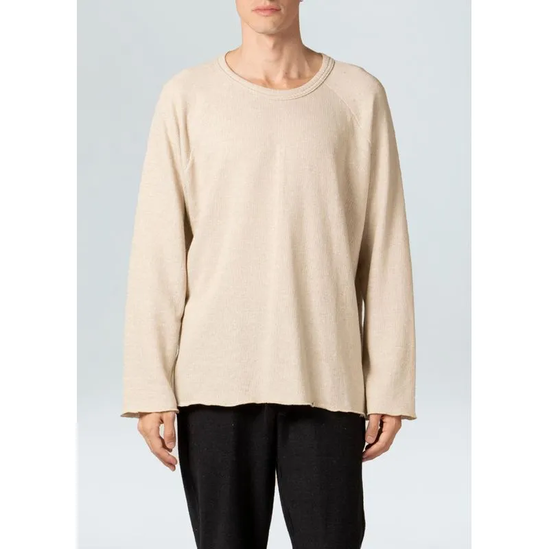 Agasalho raglan e colors - areia - G