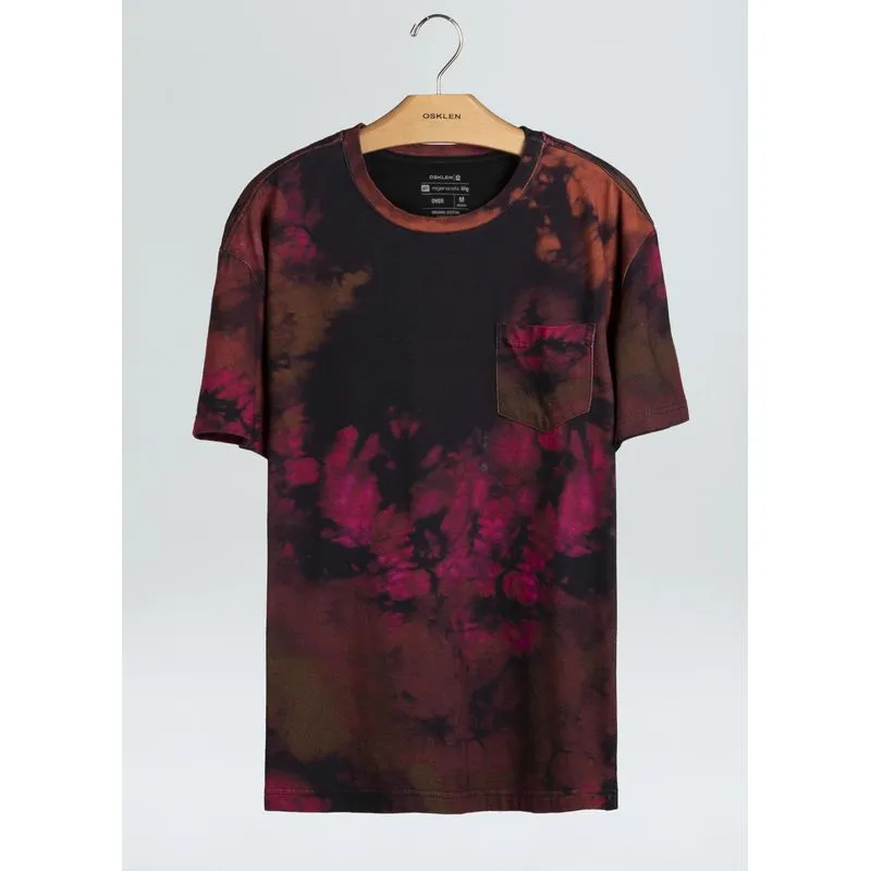 T-shirt over tie color - preto - M