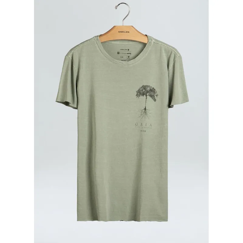 T-shirt cânhamo e brigaders T-shirt canhamo e brigaders - verde - GG