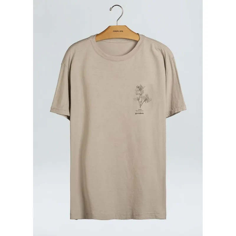 T-shirt double e-colors mentha - off white - P