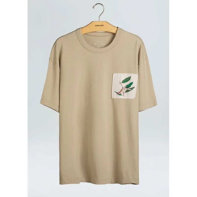 T-shirt pocket cdc flor respect - off white - GG