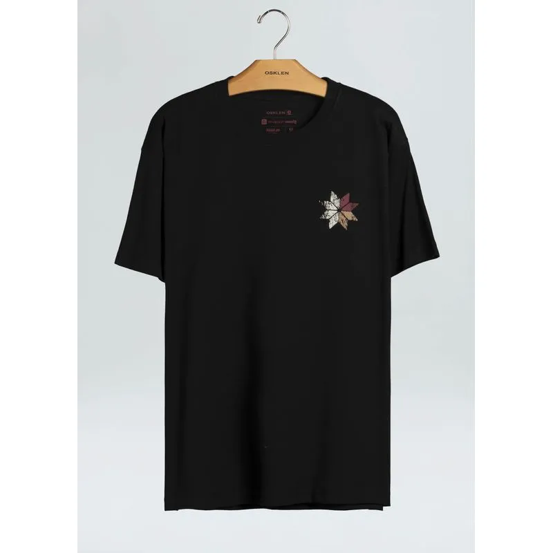 Big shirt snow wood - preto - G