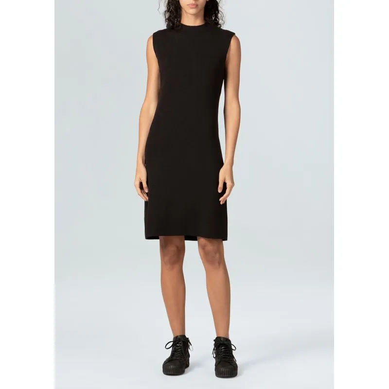 Vestido tricot fit - preto - G