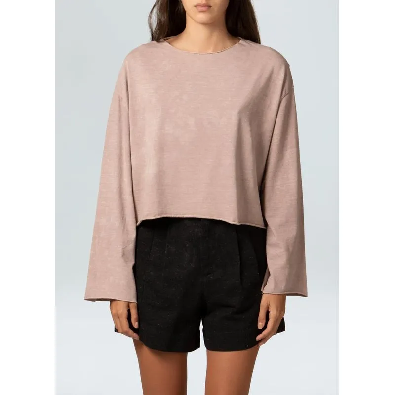 Blusa basic Blusa ml basic - rosa - G