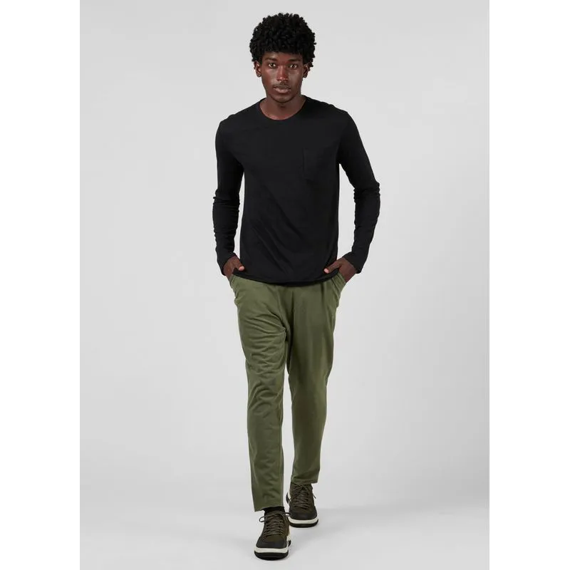 Calça cotton washed e - verde - P