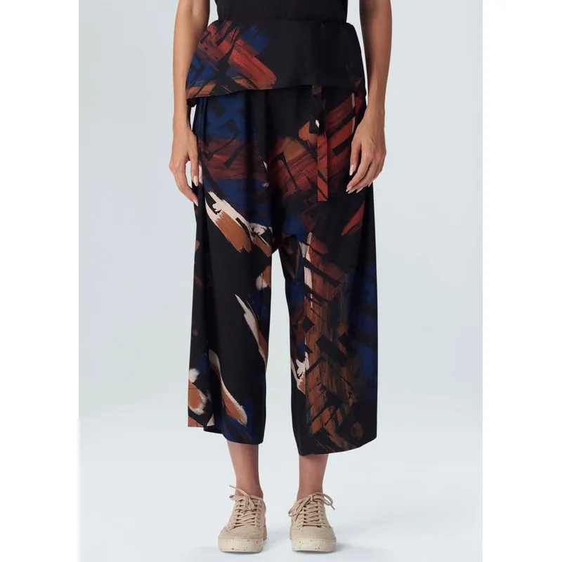 Calça wrap rastro Calca wrap rastro - preto - P