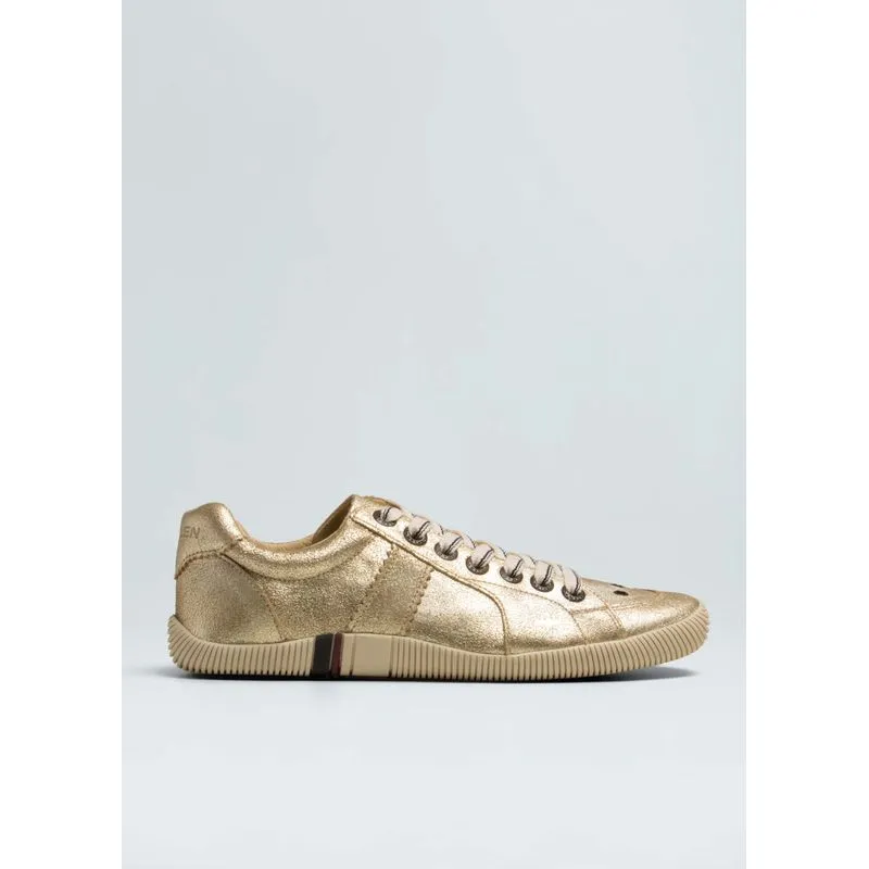 Tênis riva new gold Tenis riva new gold fem - dourado - 39