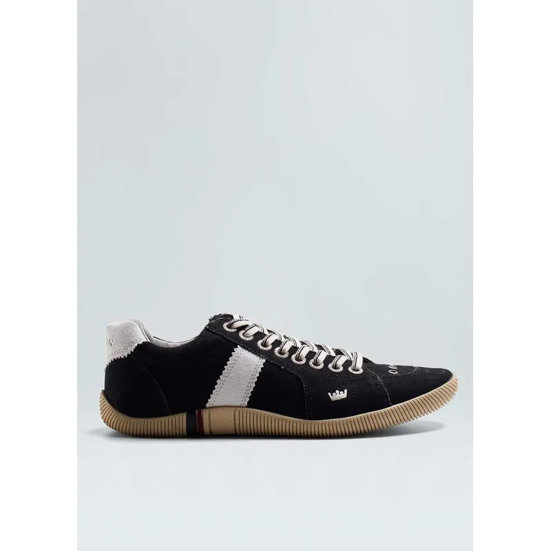 Tênis riva lona bicolor Tenis riva lona bicolor - preto e branco - 42