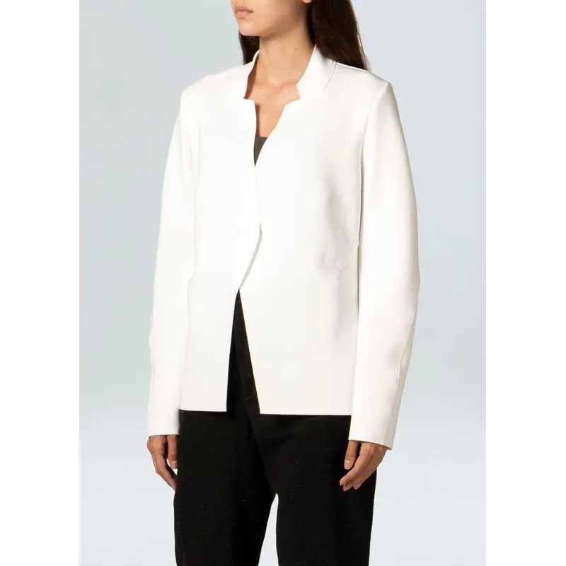 Blazer double liso - off white - G