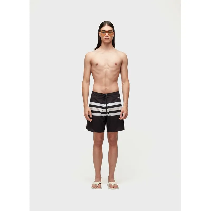 Bermuda surf longboard Bermuda surf masc.longboard - preto e branco - 48