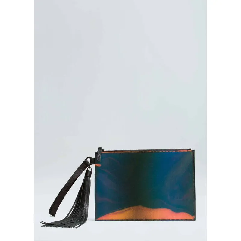 Aurora flat clutch - colorido - UN