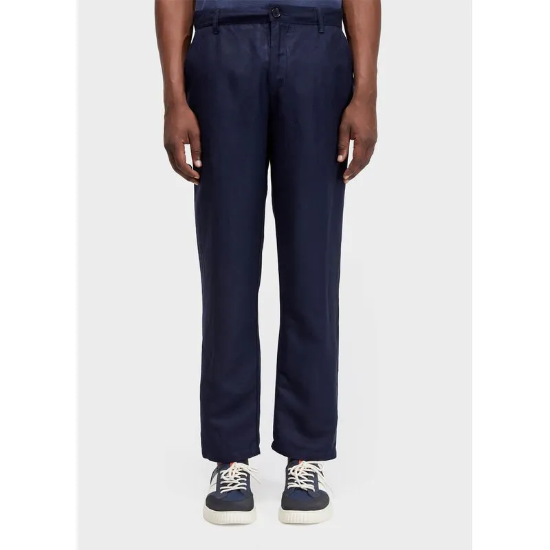 Calça alfaiataria fluid linen Calca alfaiataria fluid linen - azul marinho - 48