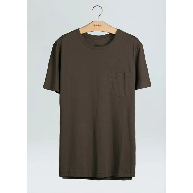 T-shirt supersoft pocket mc - oliva - P